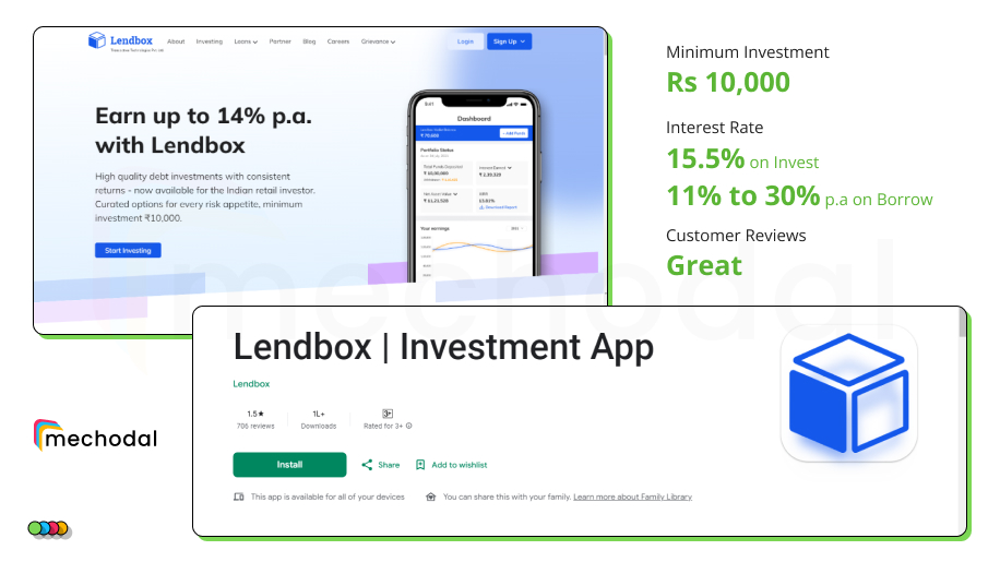 Lendbox P2P Platform