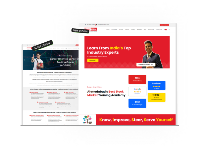 Smart Disha Website Redesign Boosts Visitor Conversion by 240%